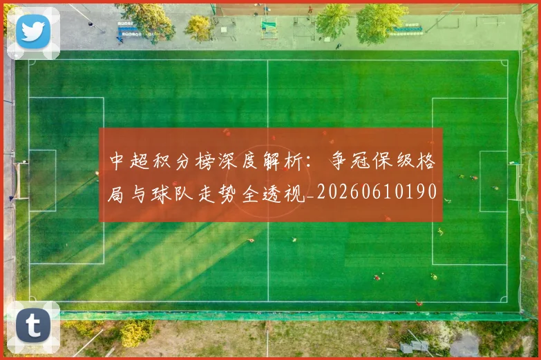 中超积分榜深度解析：争冠保级格局与球队走势全透视_20260610190452